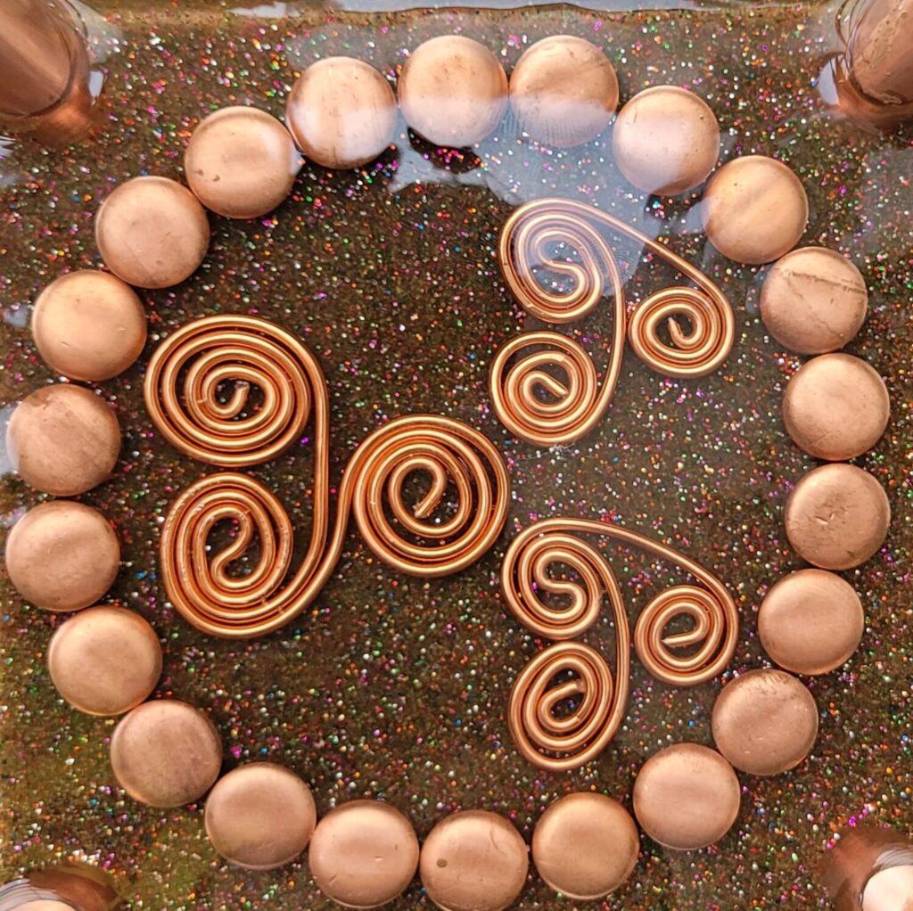 TRISKILLIONS IN COPPER CIRCLE